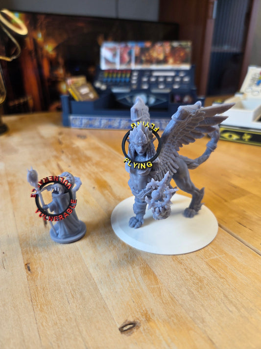 Daggerheart™ Compatible Condition Rings and Case