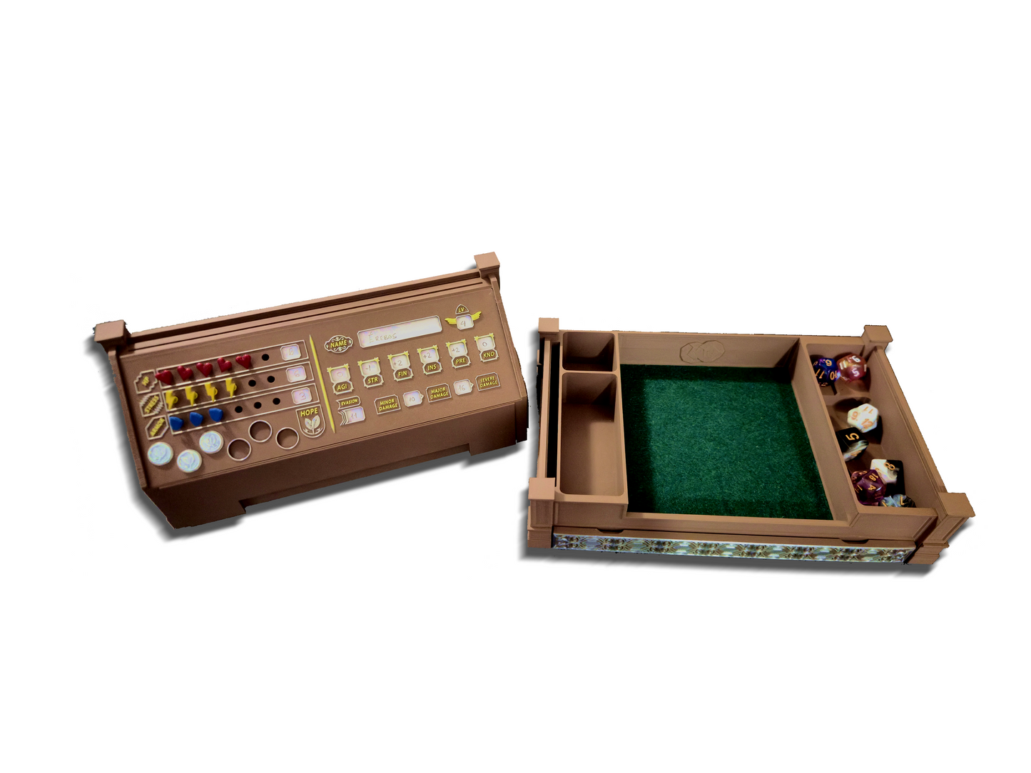 Daggerheart™ Compatible Player Tracker Board – STL / 3MF / PDF Files for 3D Printing