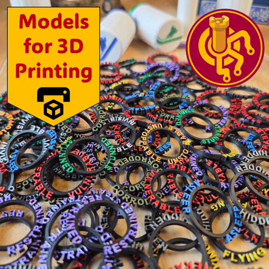 Daggerheart™ Compatible Condition Rings and Case