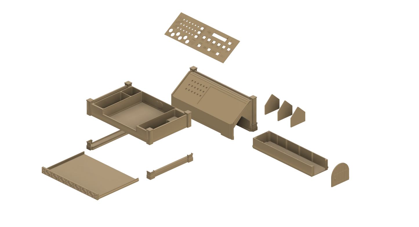 Daggerheart™ Compatible Player Tracker Board – STL / 3MF / PDF Files for 3D Printing