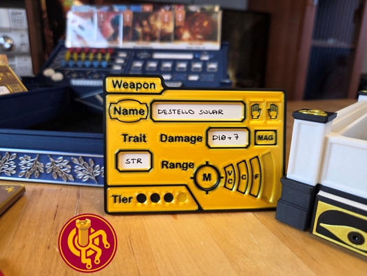 Daggerheart™ Compatible Item Cards for Weapon, Armor and Loot